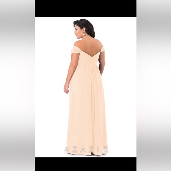 Azazie Millie Pearl Pink - Picture 2 of 4